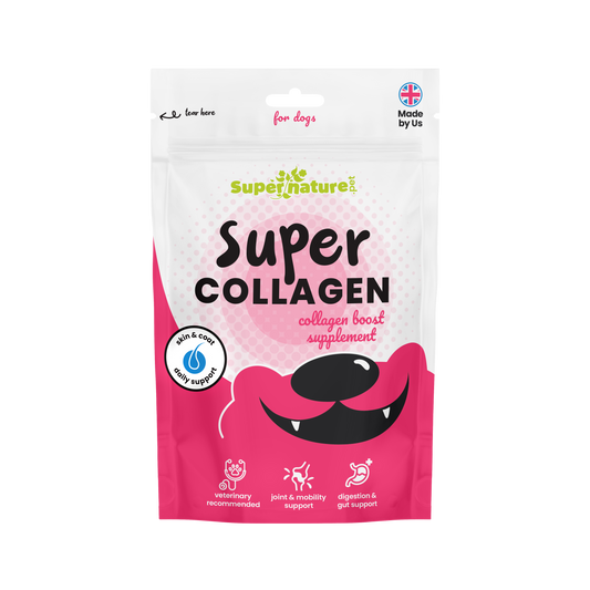 Supernature Super Collagen Boost Supplement for Dogs packaging