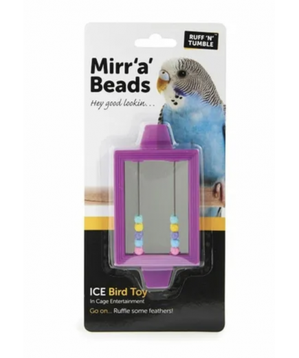 Ruff 'N' Tumble Mirr 'A' Beads Bird Toy