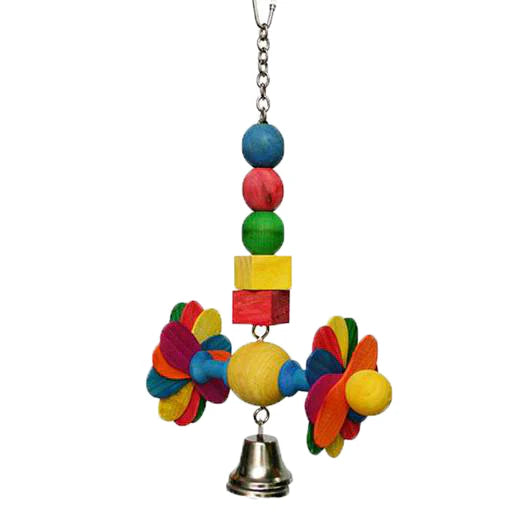Adventure Bound Spiral Bell Bird Toy