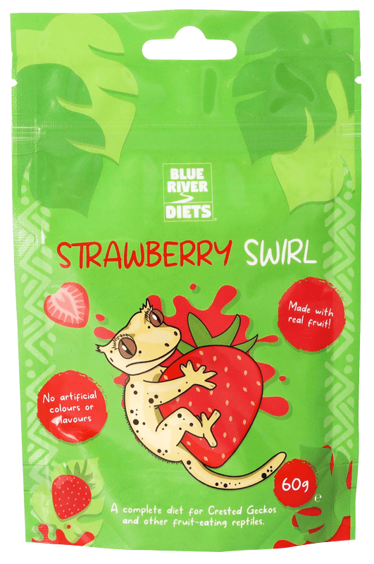 Blue River Diets Strawberry Swirl Crested Gecko Food
