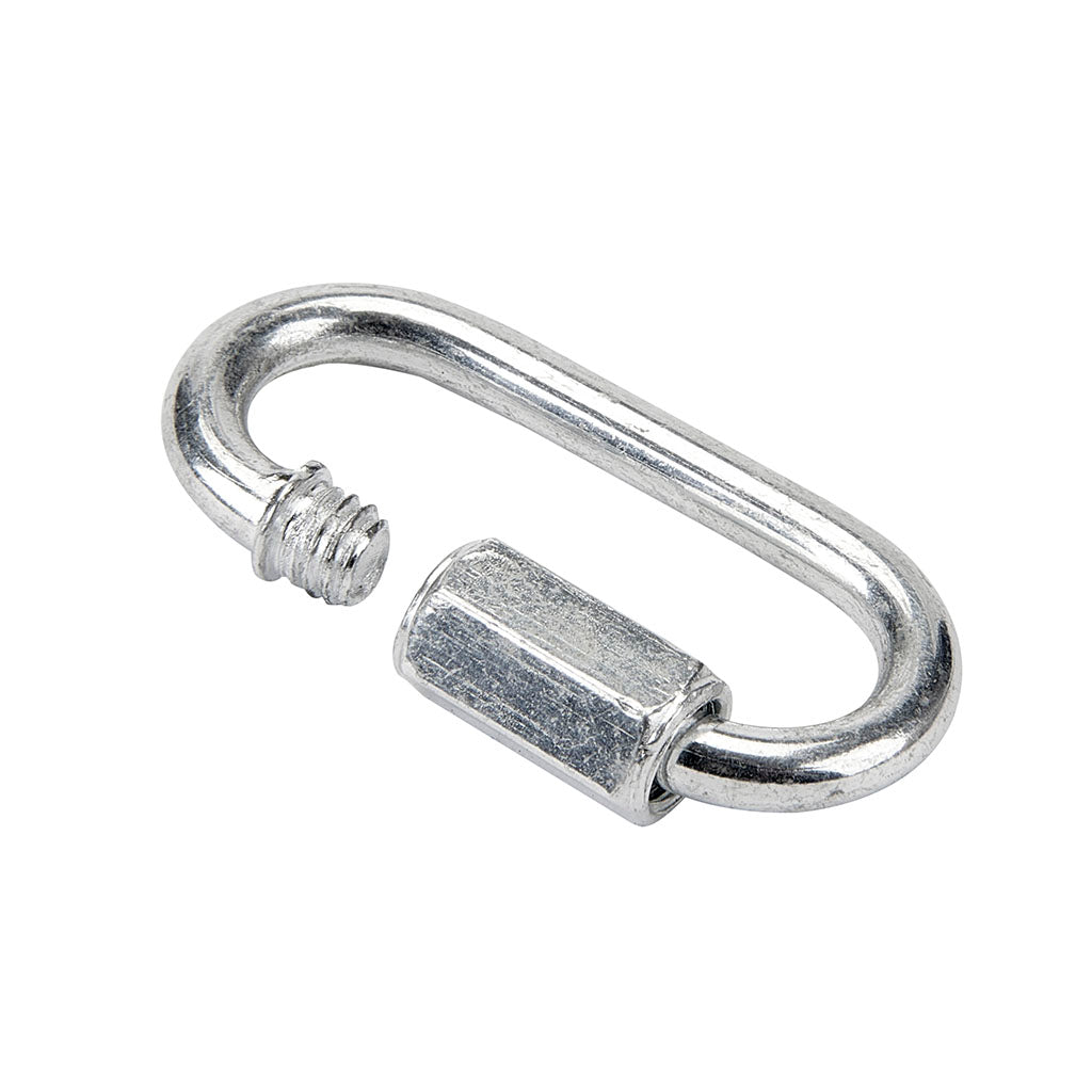 Pack of five small metal replacement toy clips for bird toys.