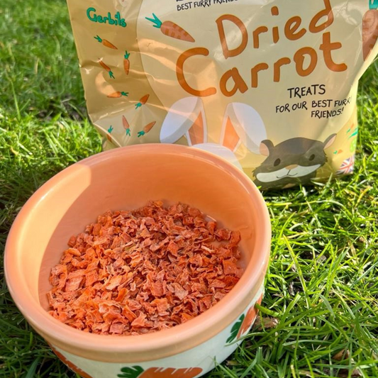 Best Furry Friend Dried Carrot Pieces 50g pack