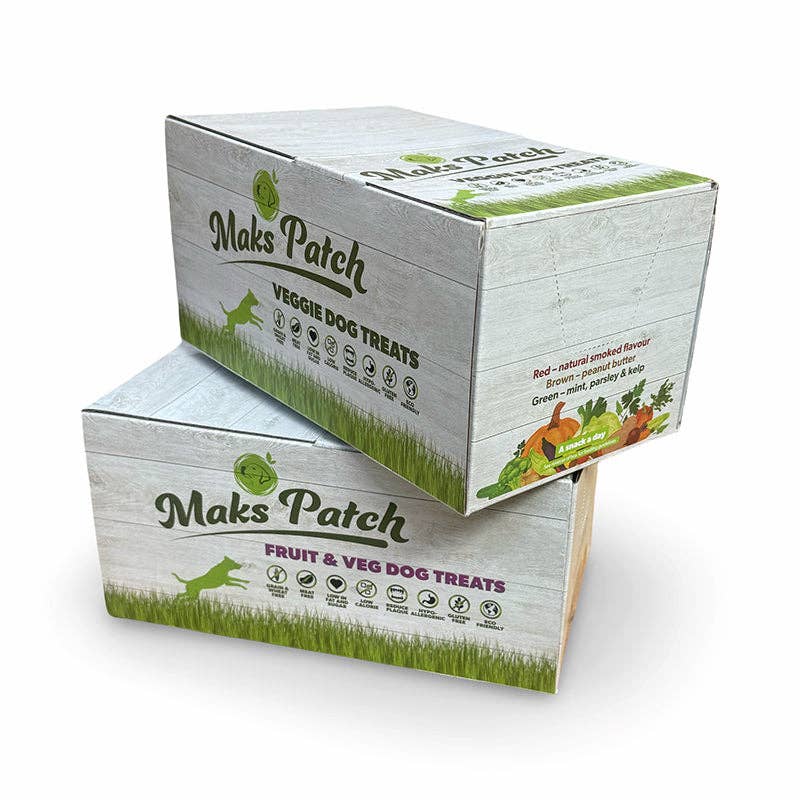 Maks Patch Break A Bar - Multi Flavour Vegan Dog Treats.