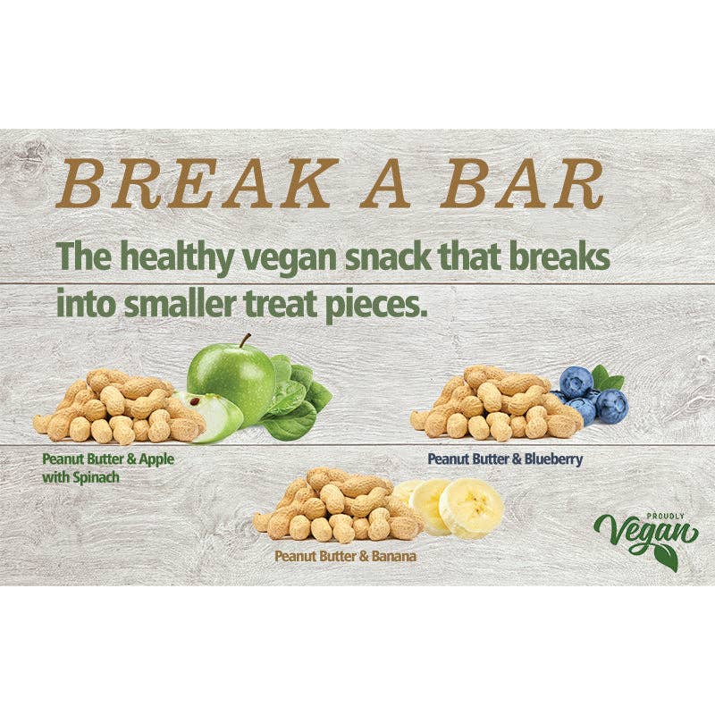 Maks Patch Break A Bar - Multi Flavour Vegan Dog Treats.
