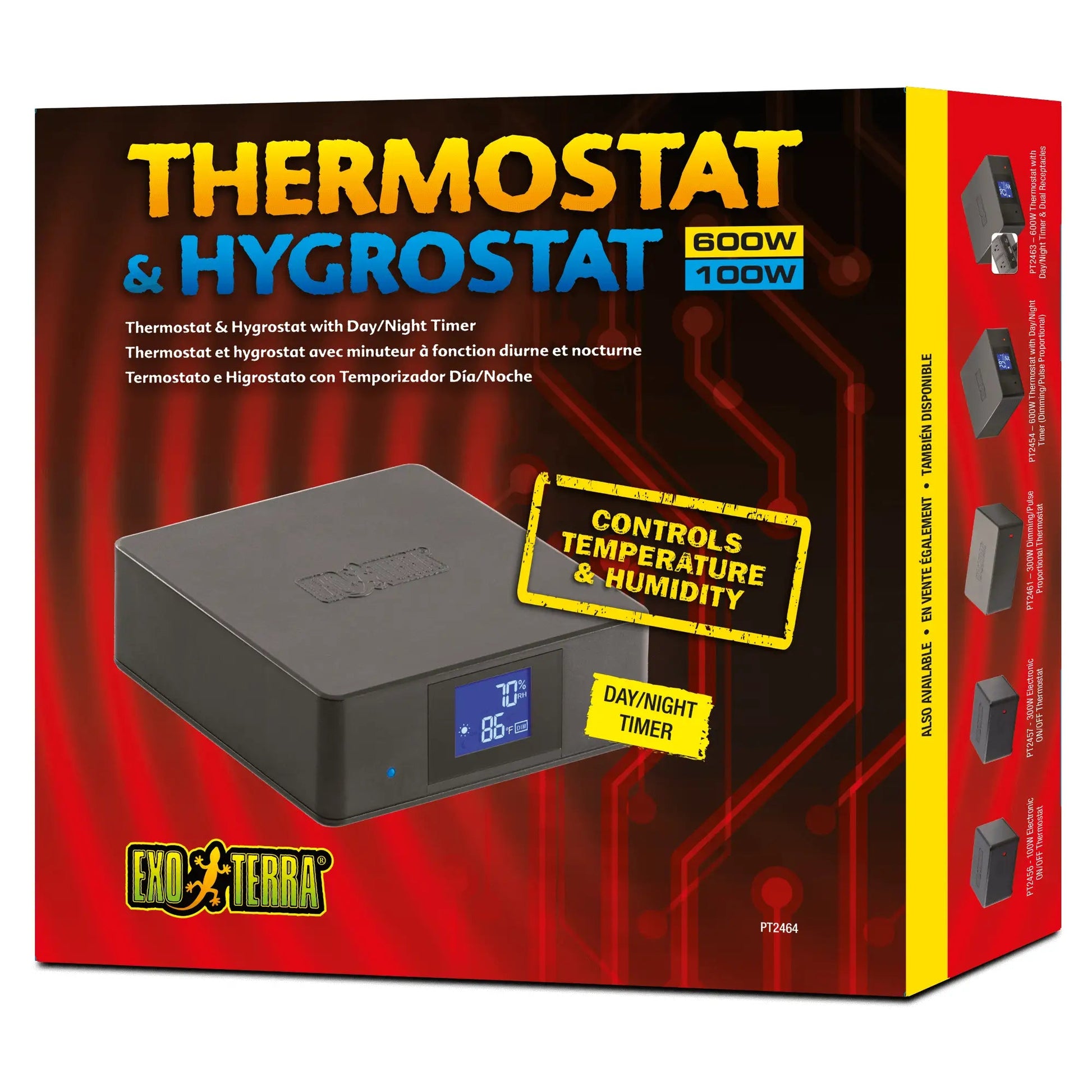Exo Terra Thermostat 600W & Hydrostat 100W