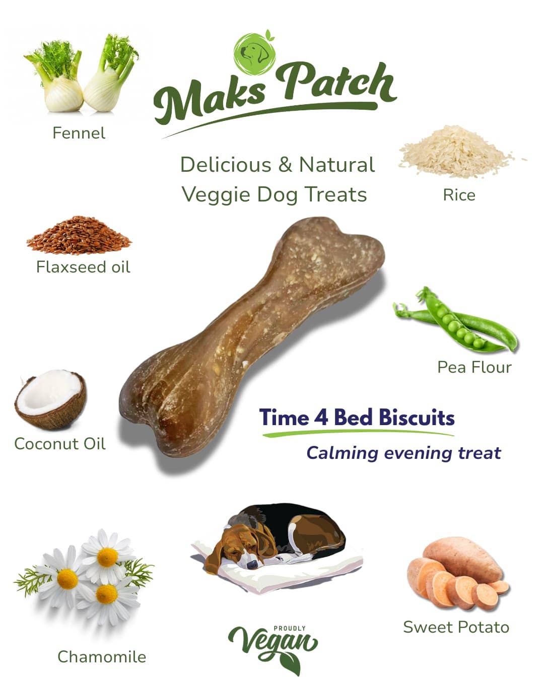 Maks Patch "Bed-Time" Biscuits.