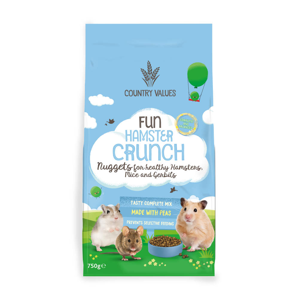 Fun Hamster Crunch Nuggets for Hamsters, Mice and Gerbils