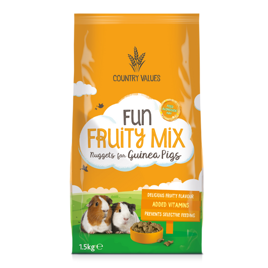 Country Value Guinea Pig Fruity Mix Nuggets
