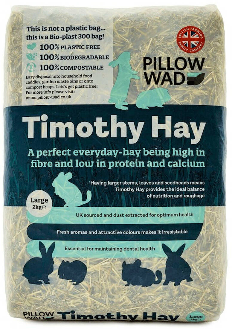 Pillow Wad Bio Timothy Hay 1kg bag