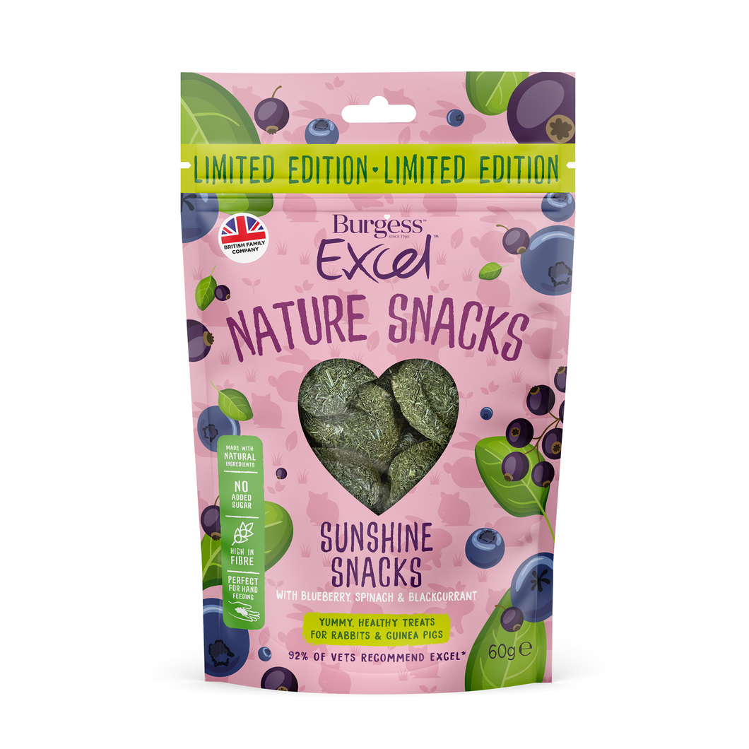 Burgess Excel Nature Snacks Sunshine Snacks