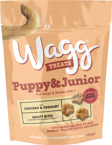 Wagg Puppy & Junior Treats with Chicken & Yoghurt 120g