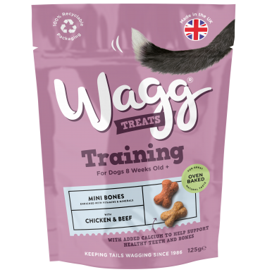 Wagg Training Treats with Chicken, Beef & Lamb 125g